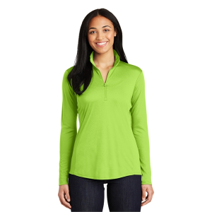 Sport-Tek Women's PosiCharge Competitor 1/4-Zip Pullover.