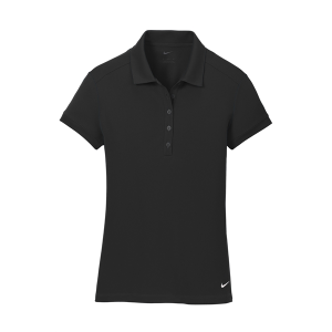 Nike Women's Dri-FIT Solid Icon Pique Modern Fit Polo.