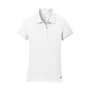 Nike Women's Dri-FIT Solid Icon Pique Modern Fit Polo.