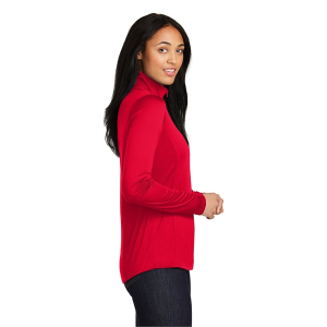 Sport-Tek Women's PosiCharge Competitor 1/4-Zip Pullover.