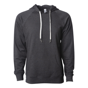 Independent Trading Co. Icon Unisex Lightweight Loopback Terry Hooded Pullover